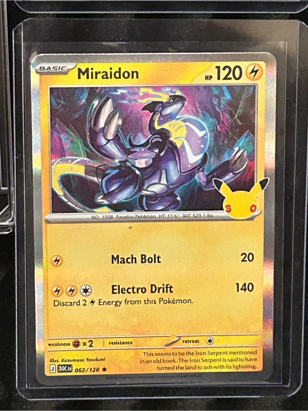Pokémon TCG Miraidon 3-Card Holo Bundle-Scarlet & Violet full Art +bonus extras - Picture 4 of 4